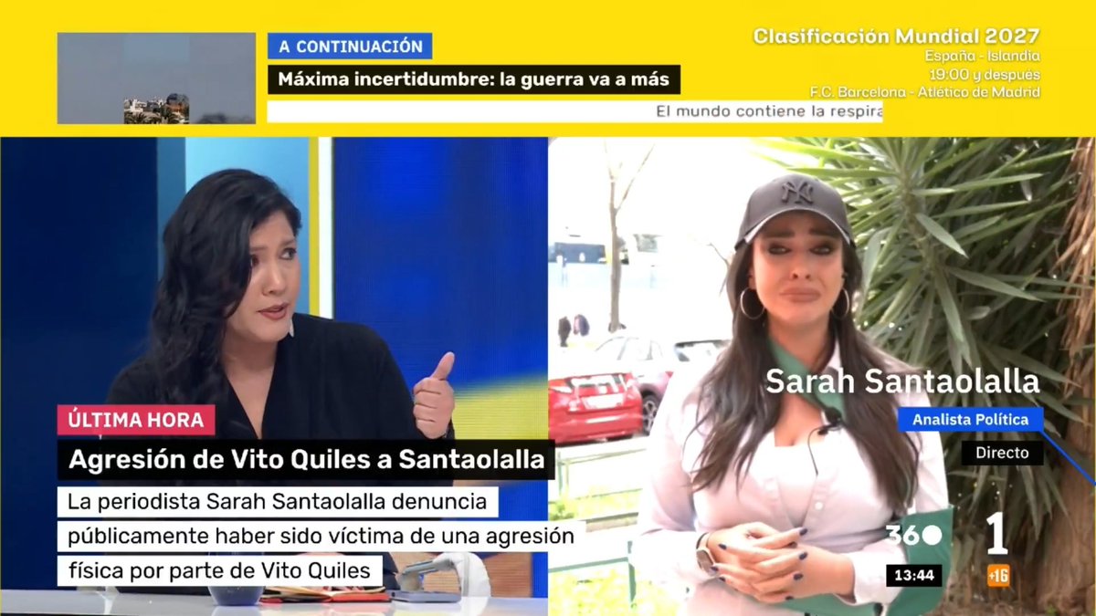Este momento entre Laura Arroyo y Sarah Santaolalla no dejará indiferente a nadie 👇