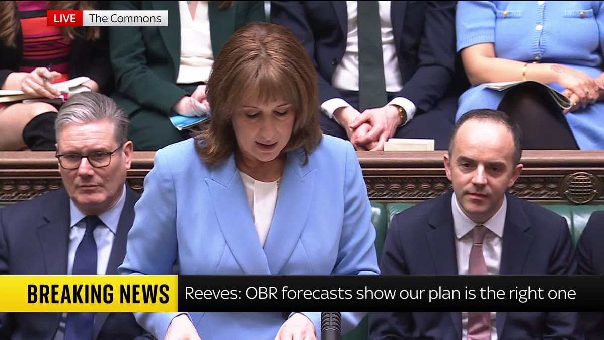 "The action that I have taken is even more crucial." Chancellor Rachel Reeves says keeping inflation low and stable is the best way to support family incomes and reduce cost-of-living pressures on families. 📺 Sky 501, Virgin 602, Freeview 233