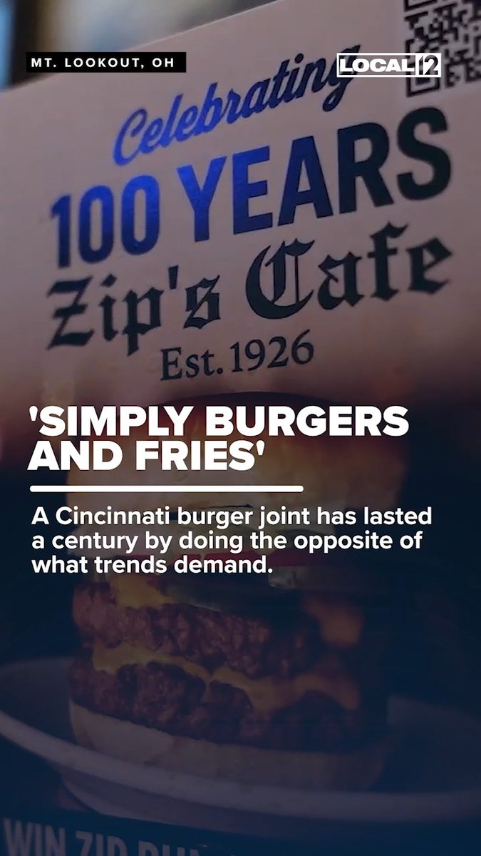 In an industry where many restaurants fail within a few years, one Cincinnati burger joint has lasted a century by doing the opposite of what trends demand: