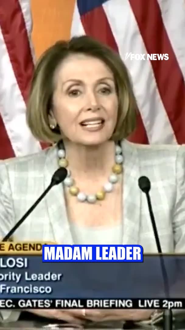 'FURY' FLIP-FLOP: A resurfaced clip of Nancy Pelosi shows the former House Speaker flatly defending the Obama administration’s decision to strike Libya without the congressional authorization she believes President Trump should have secured before conducting his own strikes against Iran over the weekend. "You’re saying that the president did not need authorization initially and still does not need any authorization from Congress on Libya?" a reporter asked Pelosi at a press event back in 2011. "Yes."