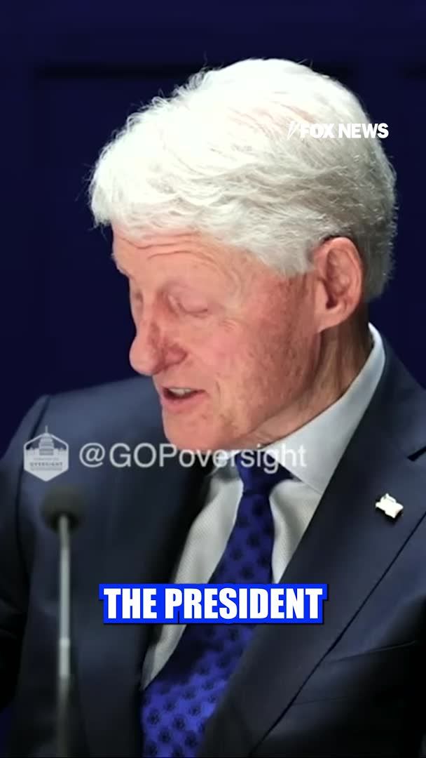 CLINTON CLEARANCE: Former President Bill Clinton says President Trump "never said anything" to him to make him think Trump was involved with Jeffrey Epstein’s criminal behavior.