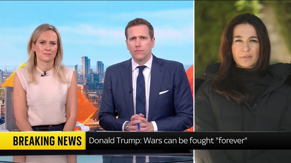 🗣️ "Can Iran take on the U.S. and Israel's military superiority? No... But I think they believe they have time on their hands." Yalda Hakim reports the objectives and how long this conflict will endure "remains up in the air" Watch her analysis 🔽