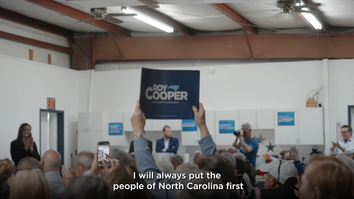 North Carolina — it’s primary day. Let’s go.