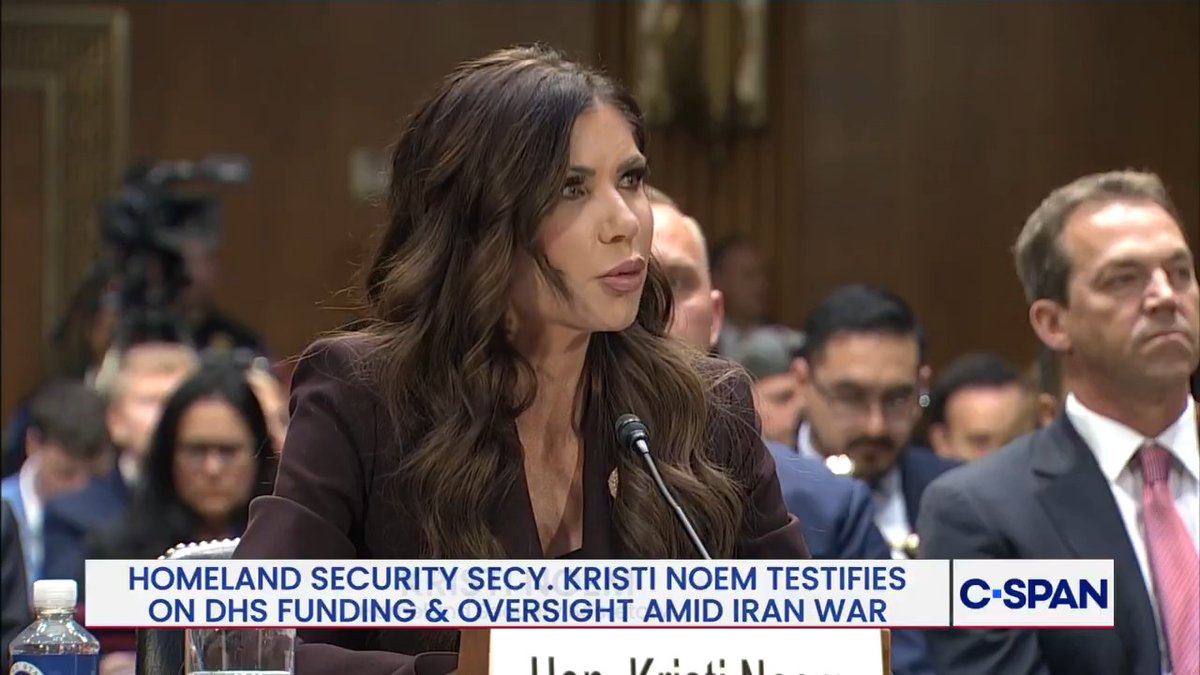 .John Kennedy grills DHS Secretary Noem: "How do you square that concern with waste, which I share, with the fact that you have spent $220 million running television advertisements that feature you prominently?"