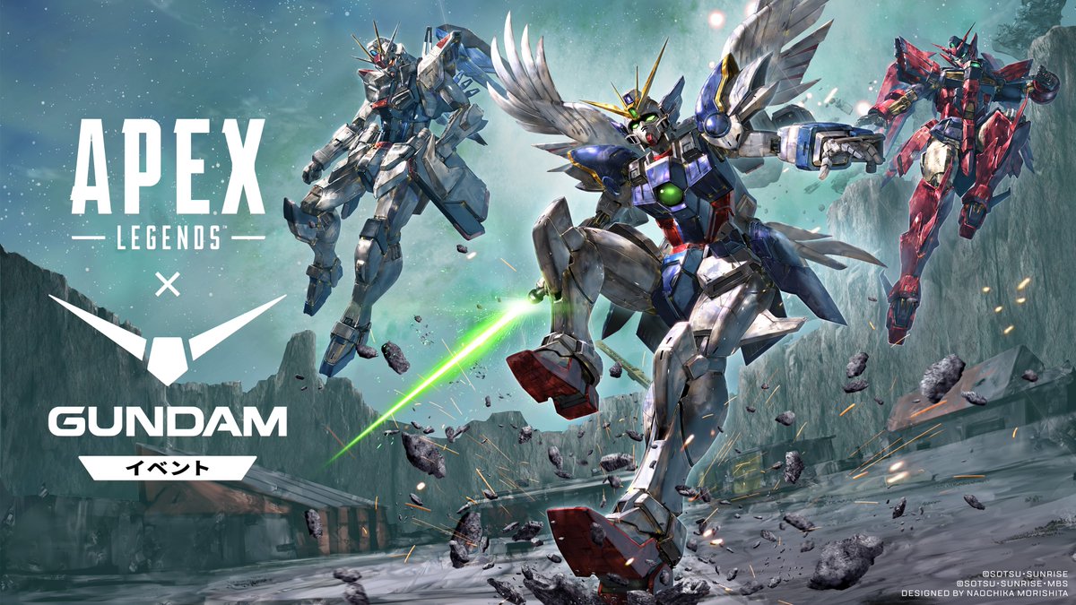 巨大な機体。壮大な戦い。 ガンダム × エーペックスレジェンズ まもなく出撃。