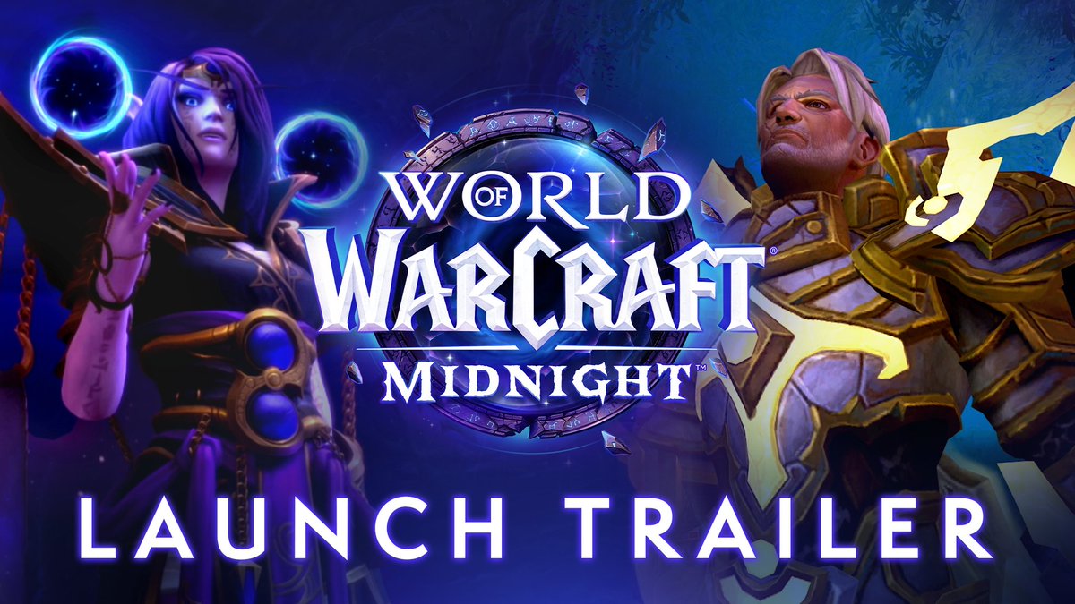Midnight is Live! Here’s what’s waiting for you: 👿 Wield the Void as a Devourer DH 🌿 Rally the Haranir 🏡 Decorate your Home! Rally your guild. Azeroth is calling!