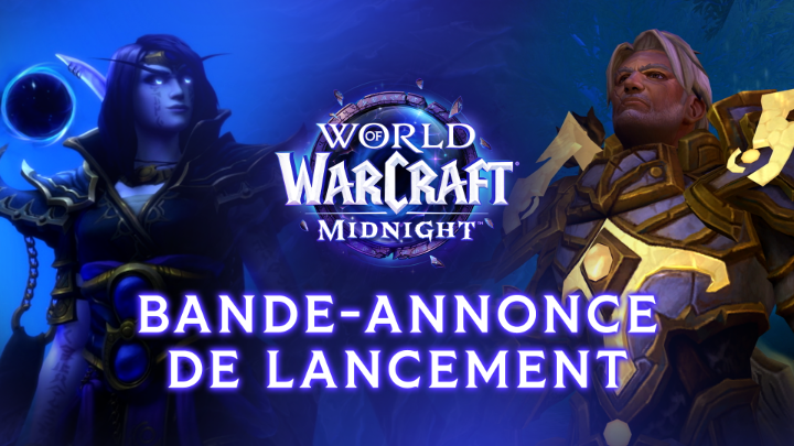 Minuit approche, et votre heure est venue. Jouez à World of Warcraft: Midnight maintenant !