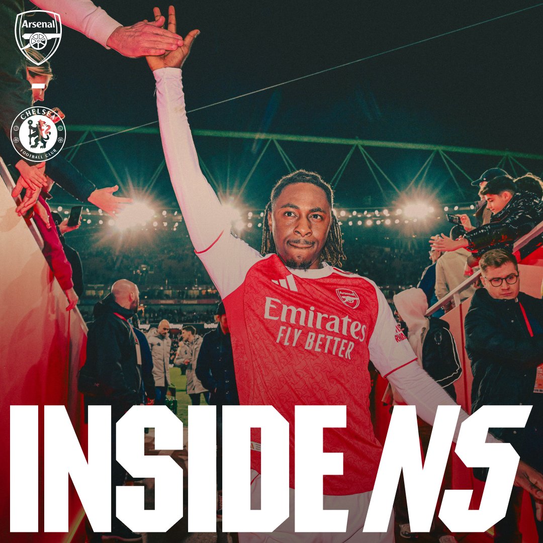 The calm before the storm. It's time to go Inside N5, Gooners 📺