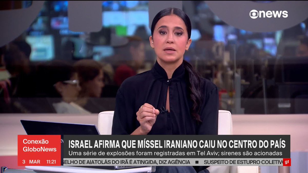 Para Israel começar a dizer que está sendo atacada por mísseis e que está em situação de emergência, é porque a coisa saiu do controle mesmo.