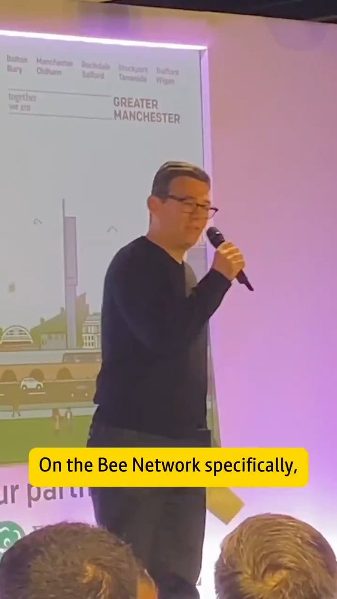 Mayor Andy Burnham today confirmed that Greater Manchester is on course to have the UK’s first all-electric public transport system by the end of the decade. ⚡ Hear more from the Mayor at today’s GM Green Summit. 💚 #BeeNetwork