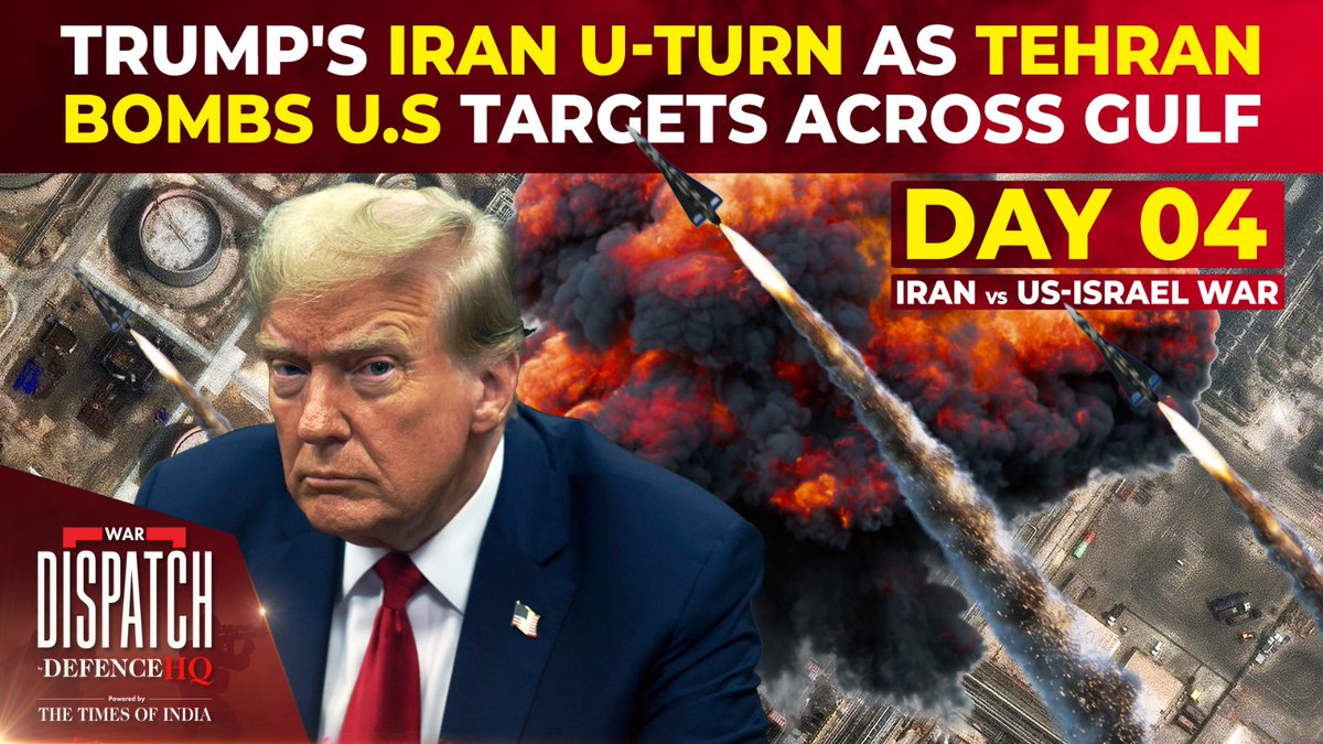 Iran War Day 04 | Americans 'flee' as Iranian missiles hit U.S bases, embassies shut, Trump fumes #Iran #US #DonaldTrump Aditi Prasad