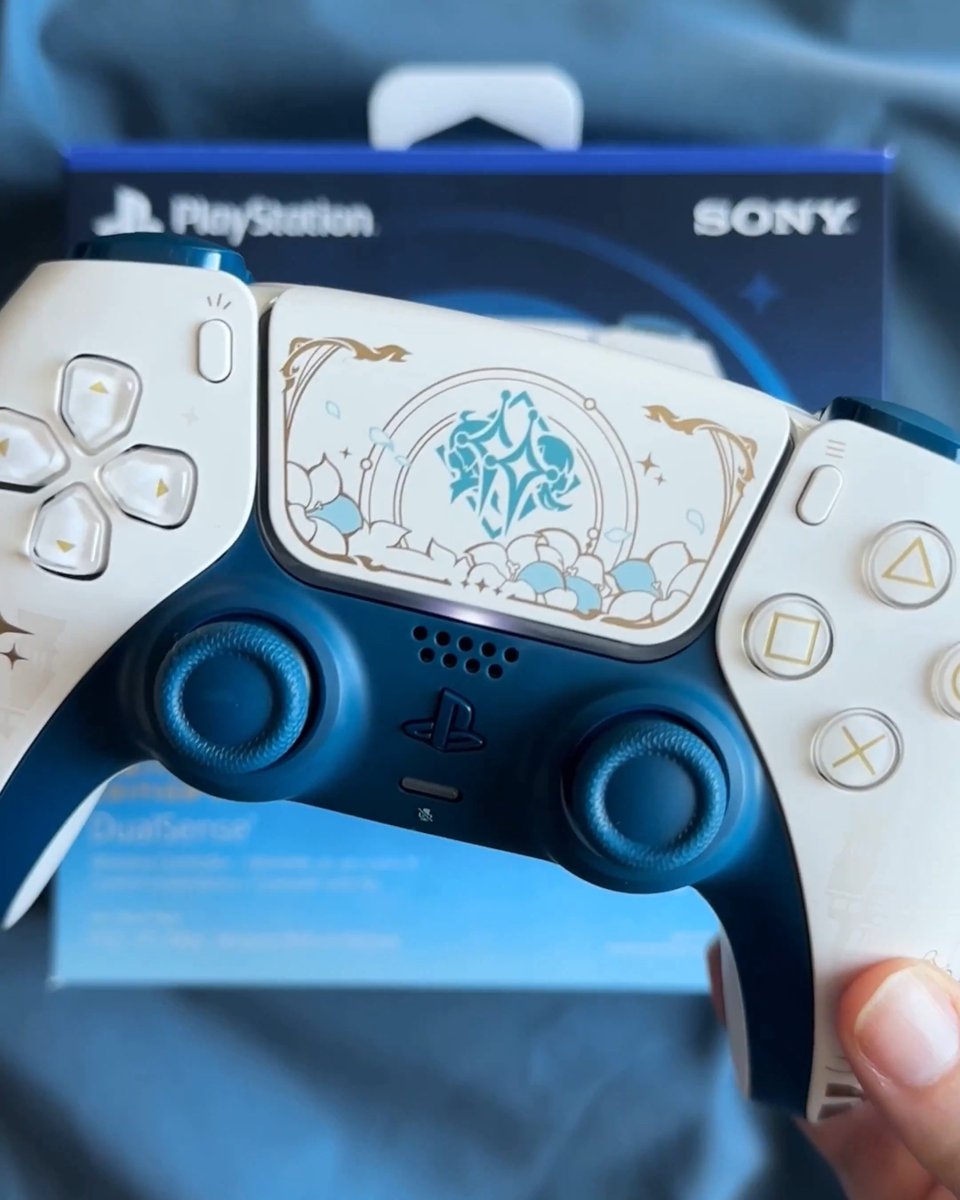 Adventure in style across Teyvat ✨ The Genshin Impact Limited Edition DualSense is available now: