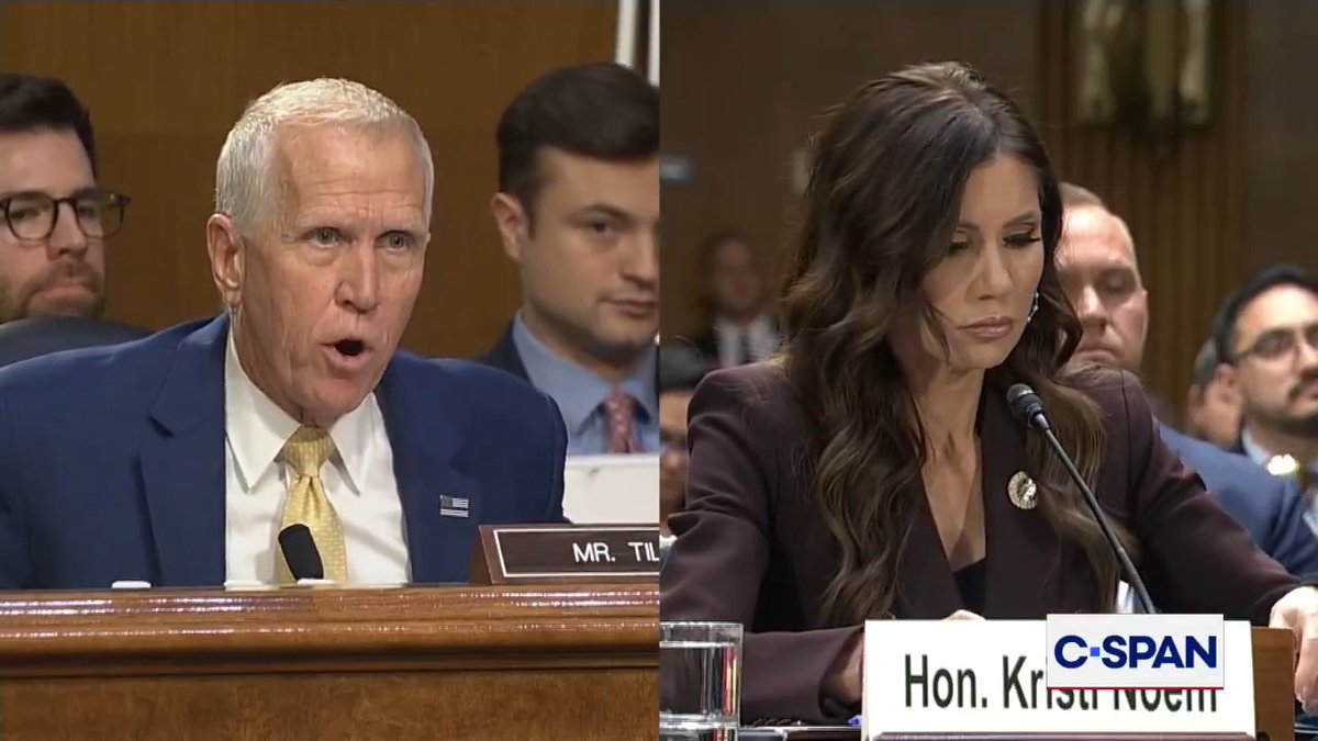 .Senator Thom Tillis: "We're an exceptional nation, and one of the reasons we're exceptional is because we expect exceptional leadership, and you've demonstrated anything but that."