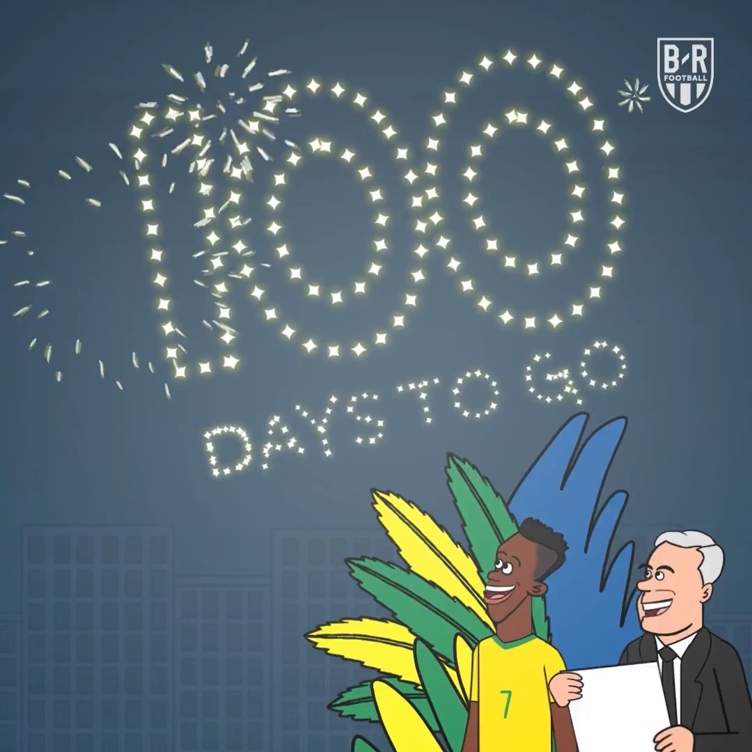 It's just 100 days until the start of the 2026 World Cup 😍