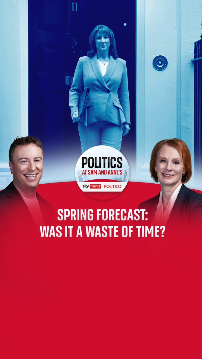 Was the Chancellor's spring forecast a waste of time as prices soar? @samcoatessky and anne mcelvoy assess Rachel Reeves' big speech after warnings of a potential £500 increase in energy costs. Listen to #PASAA 👉
