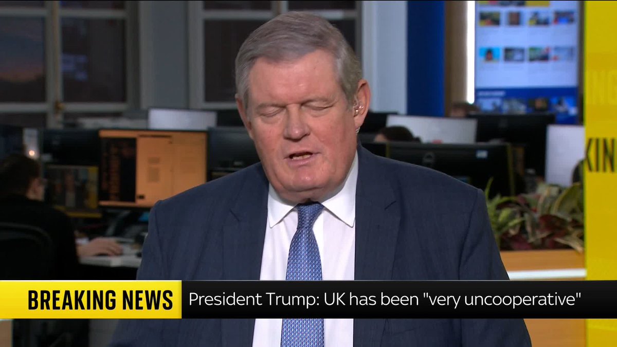 President Trump said, “This is not Winston Churchill we're dealing with” when discussing Sir Keir Starmer and his decision to not to get involved in the U.S. offensive against Iran Chief Political Correspondent Jon Craig says many MPs support Starmer cautiousness