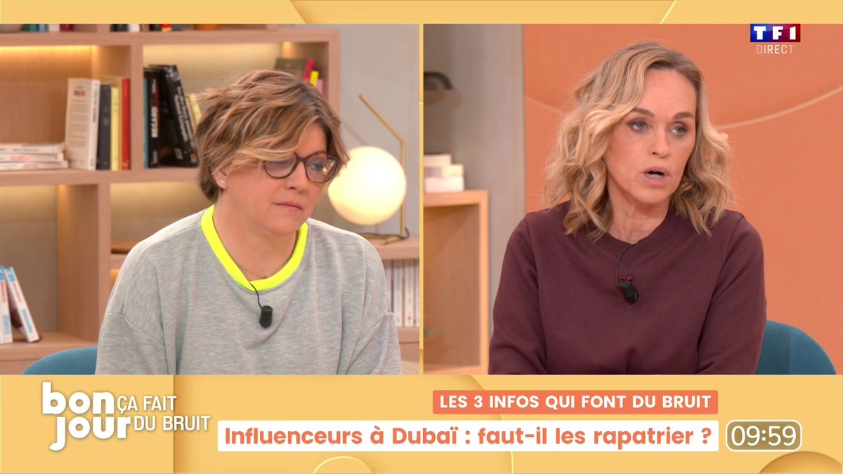 🇦🇪🇫🇷 Cécile de Ménibus est contre le rapatriement des influenceurs français de Dubaï : "Ils ont voulu partir pour ne pas payer d’impôts, parce que la vie était plus belle. Qu’ils y restent, ça nous fera des vacances." Êtes-vous d’accord avec elle ?