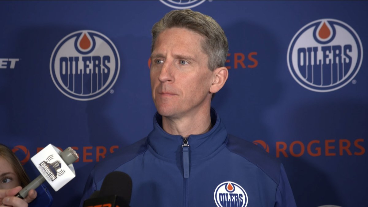 "I think the biggest improvement will be 5-on-5, not giving up as many chances." Coach Knoblauch discusses the addition of Connor Murphy &amp; what he brings to the #Oilers blue line ahead of tonight’s matchup with the Senators. Enterprise | #LetsGoOilers