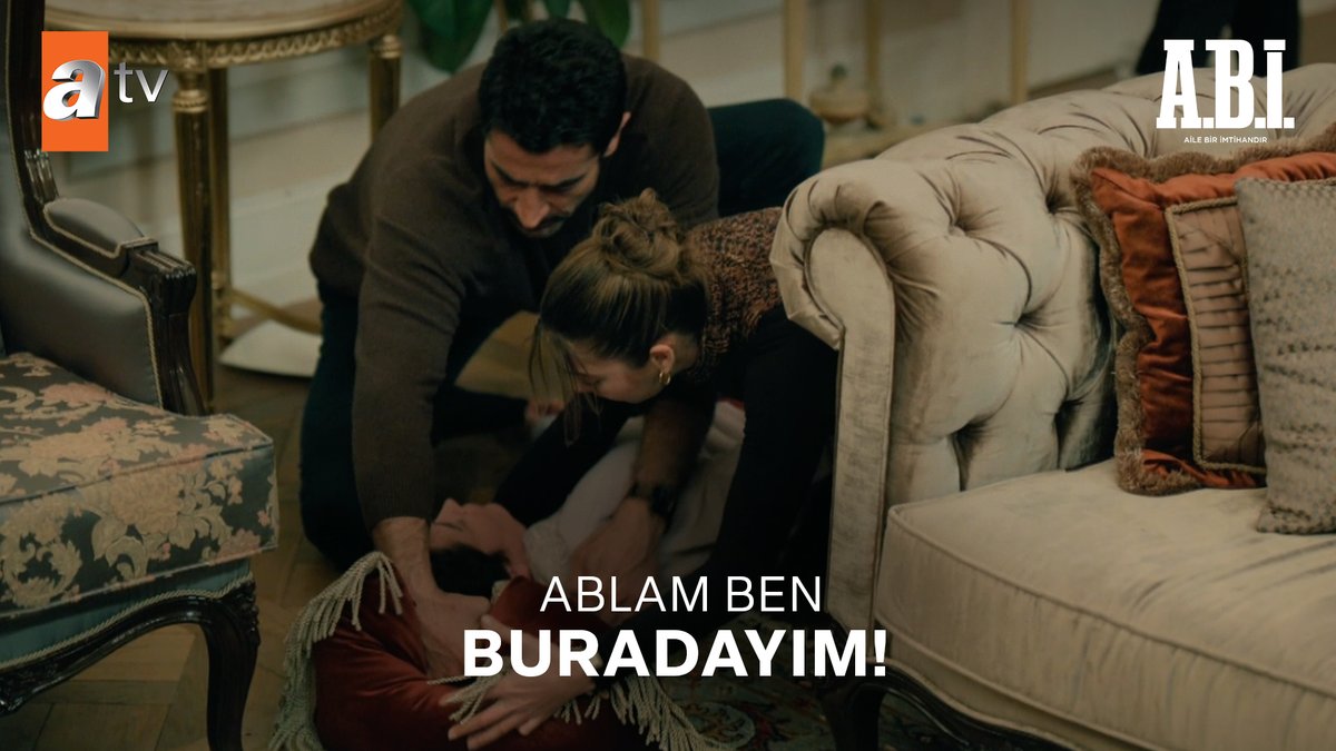 Mahinur uzun zaman sonra ilk defa bir şeyler söylemeye çalıştı 😢 #ABİ #AbiDizisi