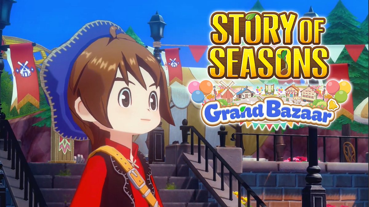 The winds of change are blowing in. @STORYOFSEASONS: Grand Bazaar is coming to PlayStation 5 on May 28, 2026! Prepare for the hustle and bustle of the bazaar by pre-ordering the standard PS5 physical edition, available now exclusively on Amazon. 🐮