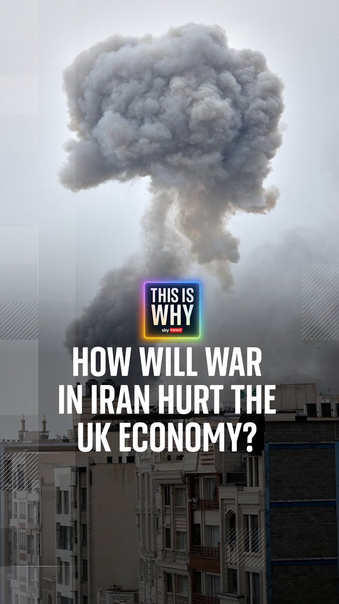 The US and Israel’s war with Iran has already spiked the price of oil and gas as well as sending financial markets into a state of chaos. But how will this impact the UK and the prices we see on the shelves? Ed Conway and Niall Paterson discuss 🎧
