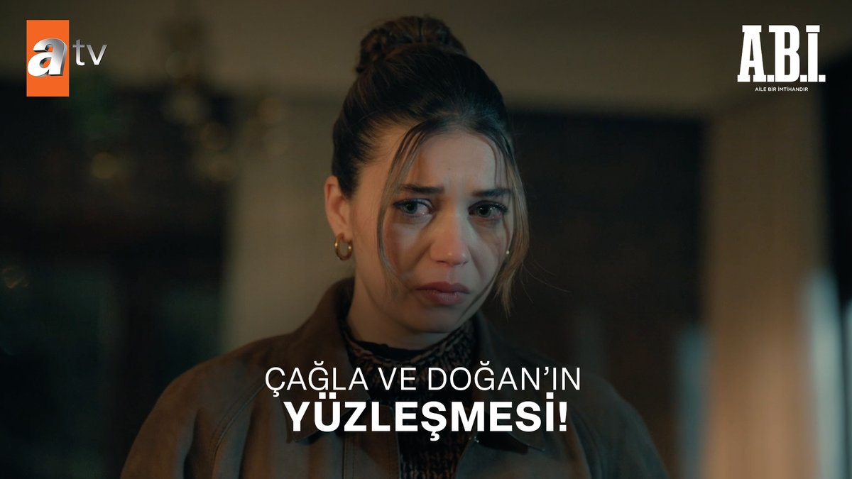 Çağla, sakladığı gerçekleri Doğan’la paylaşıyor. #AbiDizisi atv