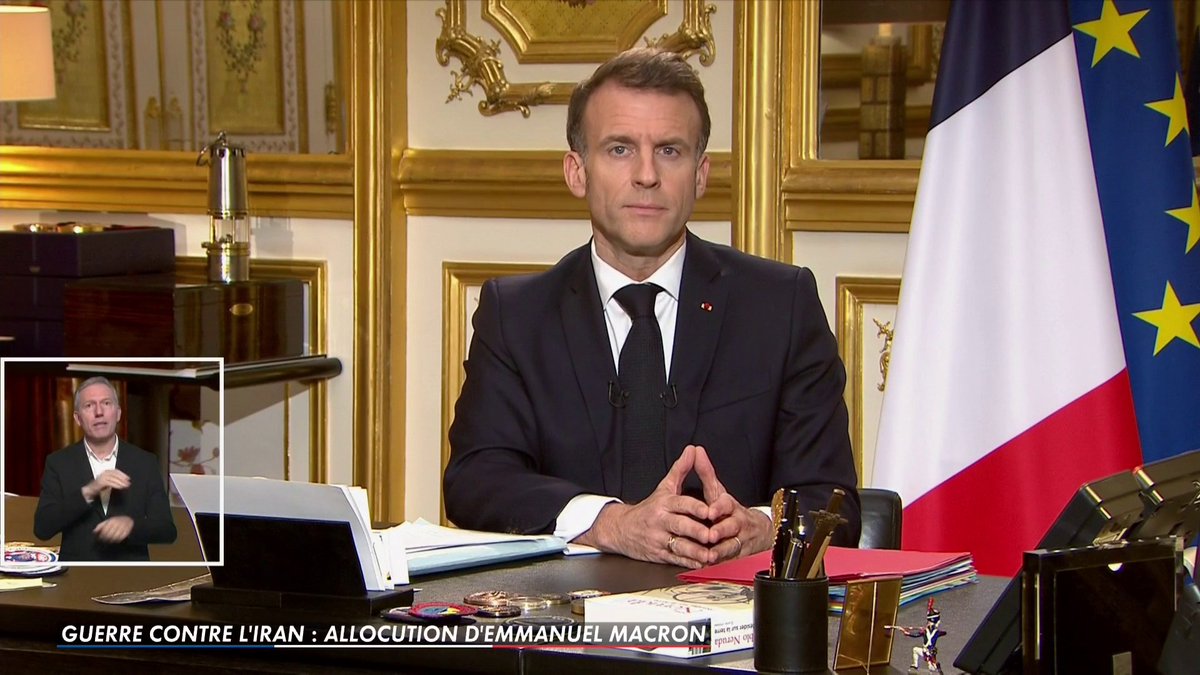 Le président de la République Emmanuel Macron s'est exprimé sur la guerre en Iran et la mort d'Ali Khamenei : «L'Histoire ne pleure jamais les bourreaux de leurs peuples», sur CNEWS Toute l'info est à retrouver sur