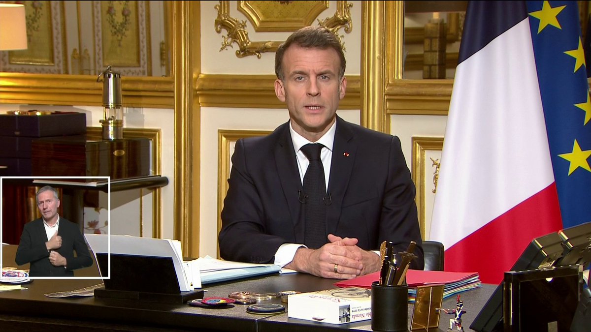 🔴 DIRECT : "Je veux ici aussi former le vœu pour le peuple iranien, qu'il puisse lui-même librement décider de son destin", déclare le président de la République Emmanuel Macron. #IRAN #Canal16