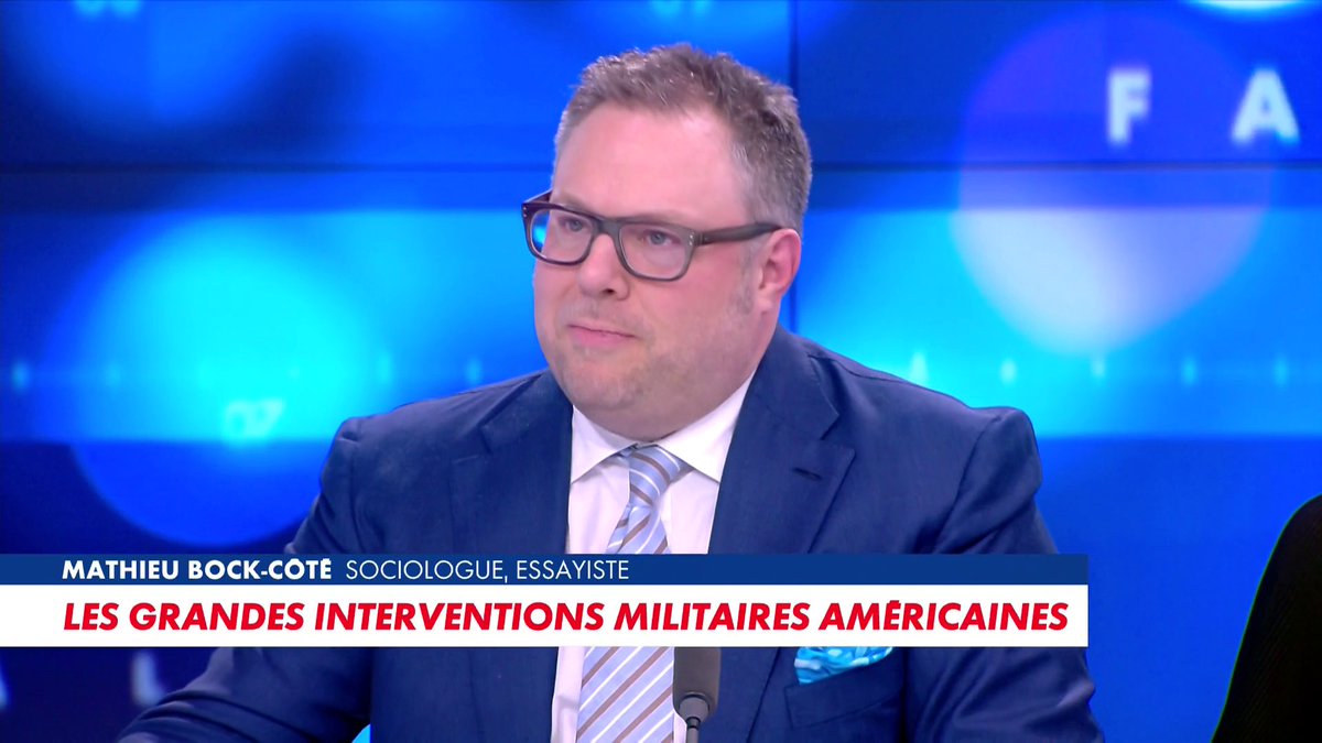 «L'Amérique en guerre, du Vietnam à l'Iran» : l'édito de Mathieu Bock-Côté dans #Facealinfo