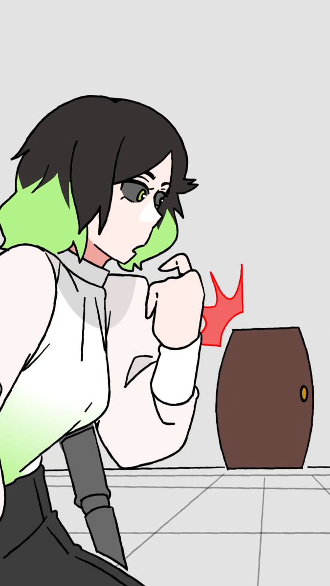 Caught! One of my most iconic moments has been animated!