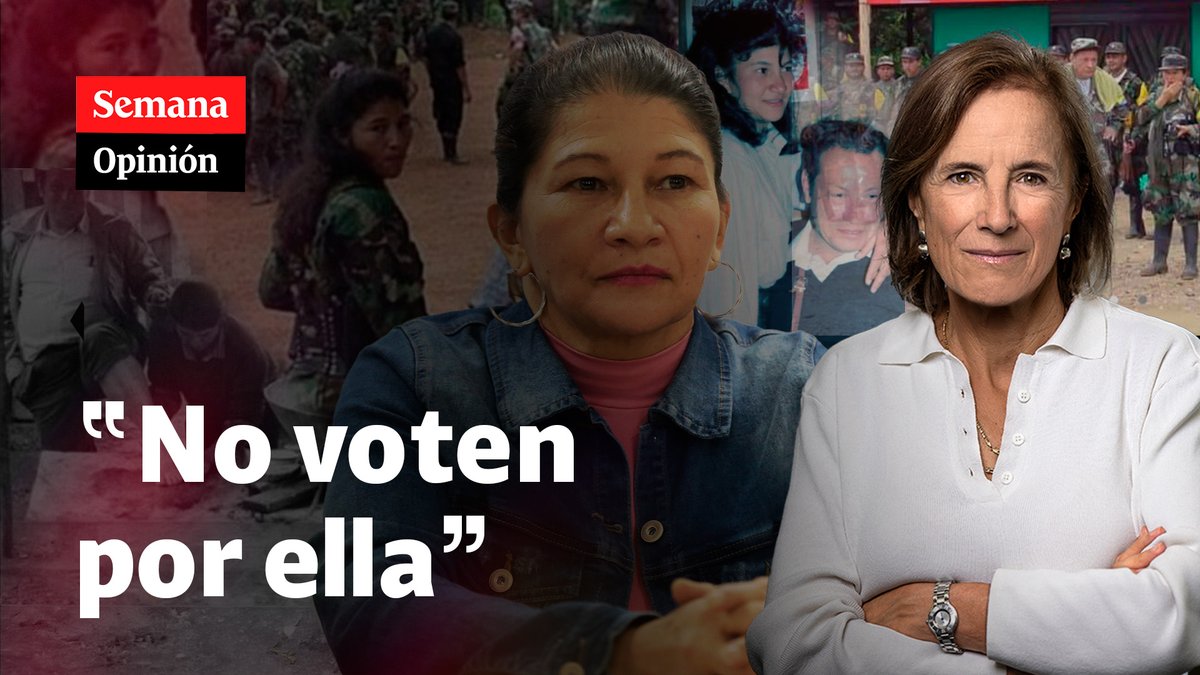 “La senadora Sandra Ramírez lidera la lista de las Farc, que reclutó 18.677 niños, para seguir en sus curules viviendo rico mientras miles de sus víctimas pasan necesidades. Comunes aspira a superar el umbral”: opinión de Salud Hernández-Mora