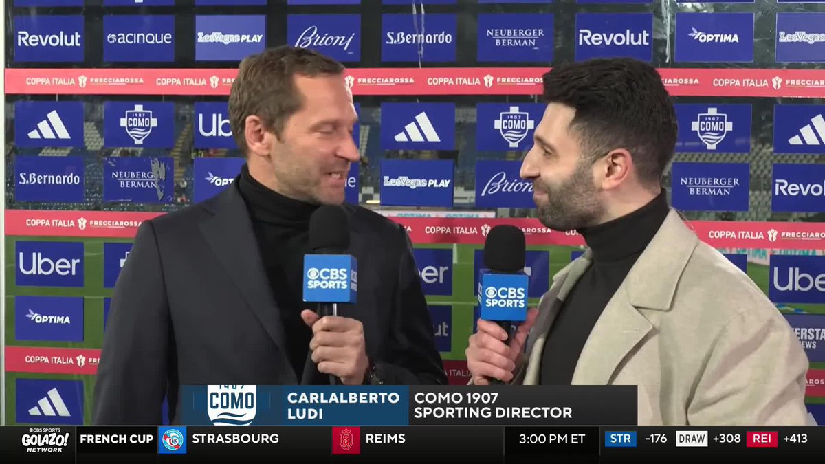 "We hope, we dream... but first of all we work." Como sporting director Carlalberto Ludi spoke to Marco Messina about what they are building 👷