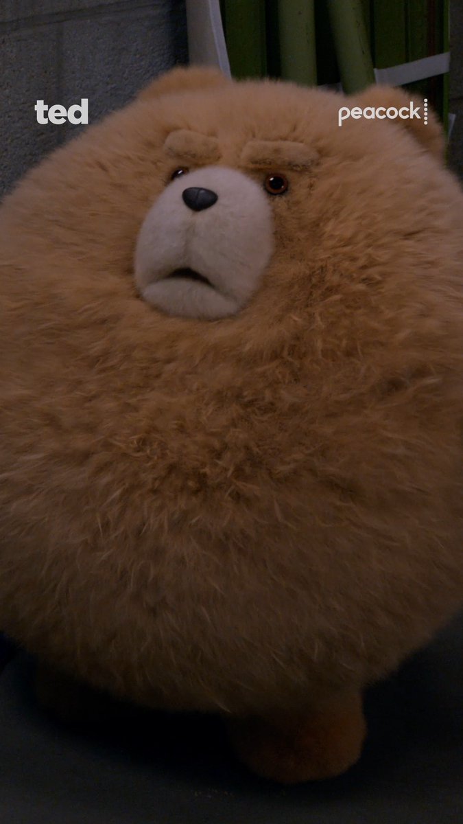 This is your reminder to check the dryer for sentient teddy bears. A new season of #ted arrives March 5 on Peacock.