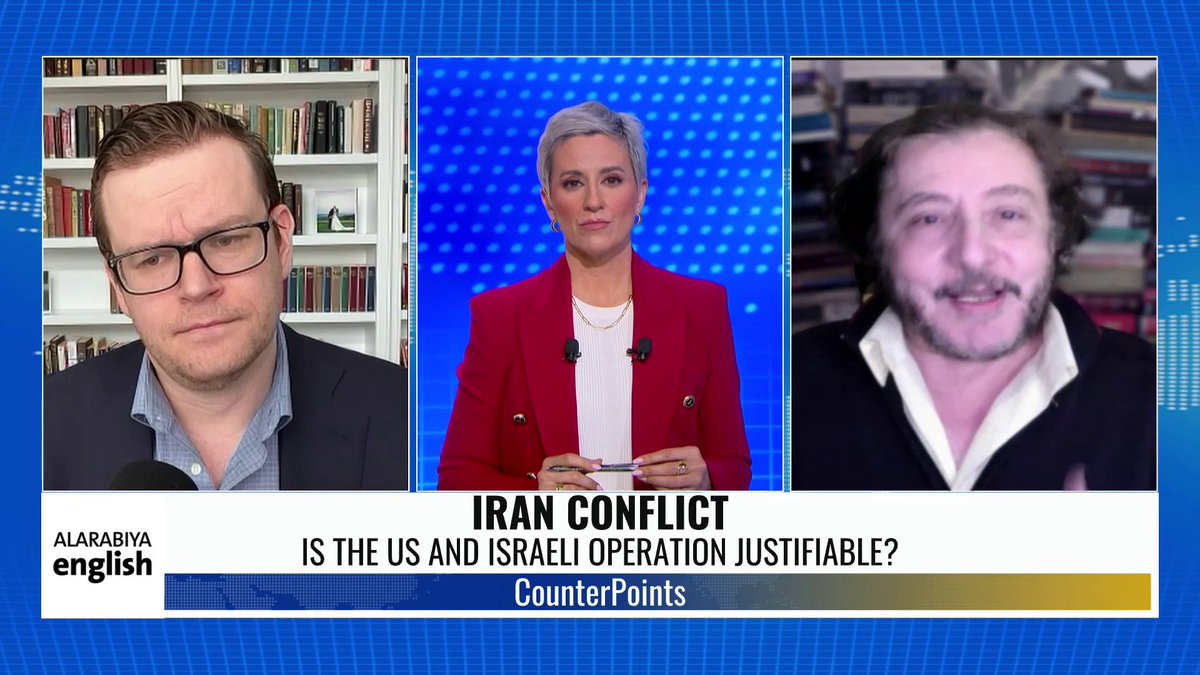 Szamuely: "Iran has the right to enrich uranium up to 3%!" Me: "Call the international law police and send them to the White House, no one cares."