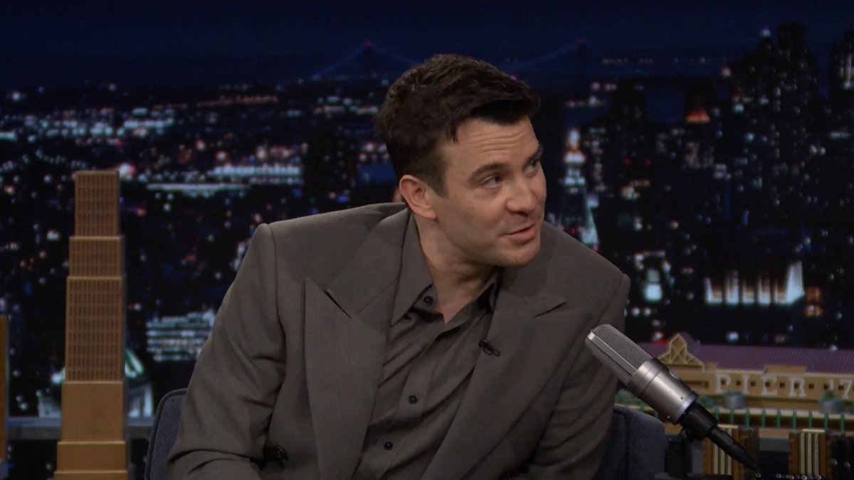 Luke Thompson gives Jimmy a French lesson! #FallonTonight