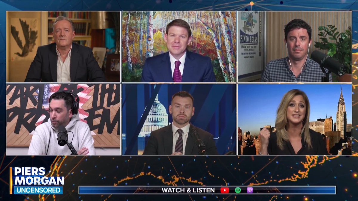 'Bring back Joe Biden - are you insane?!' Ben Ferguson interjects as Jo Carducci says President Biden did more for the economy than President Trump. Watch more👇 📺 Piers Morgan | Jo | Ben Ferguson