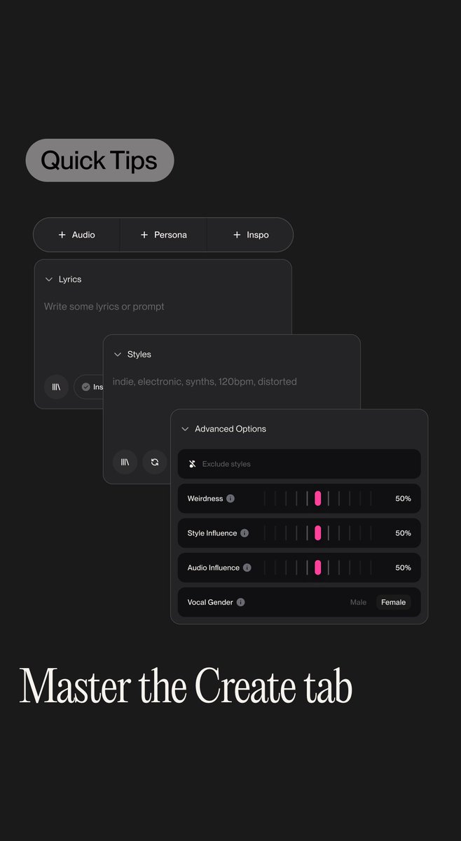 how to master Create!