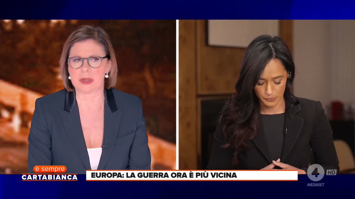 "Trump è stato costretto da Netanyahu a intervenire in Iran" Rula Jebreal interviene a #ÈsempreCartabianca