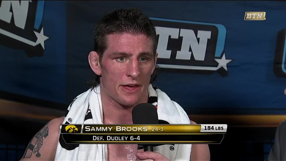 "You can't grow a great mullet in a day. You can't win a Big Ten title in a day." 😆 Ten years ago this week, Sammy Brooks delivered an interview for the ages 👇