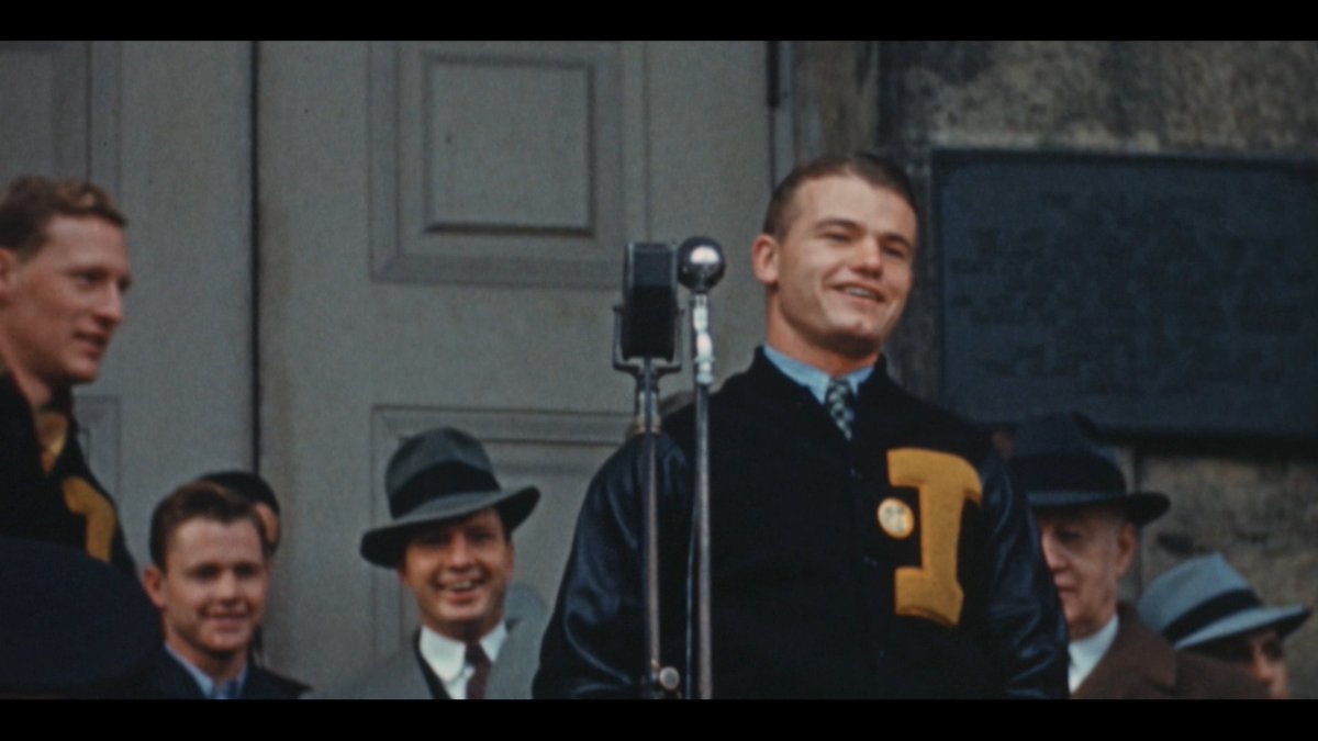 TONIGHT at 7 tune in for Kinnick: The Documentary. Follow along the incredible story of Nile Kinnick as the story of a man becoming myth unfolds in cinematic detail in this feature documentary.
