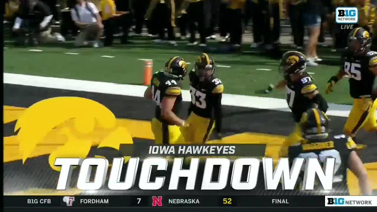 HBD, Riley Moss! 🥳 We're celebrating with the 2021 Big Ten Conference DBOY's 5️⃣ favorite Hawkeye Football plays.