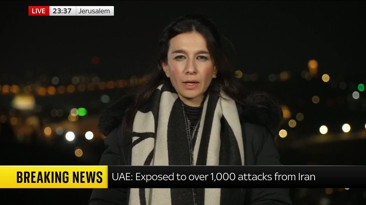 BREAKING: Fire breaks out near U.S. consulate in Dubai after Iranian drone strike, Dubai's media office reports. It took 45 minutes to put the fire out. 🌍