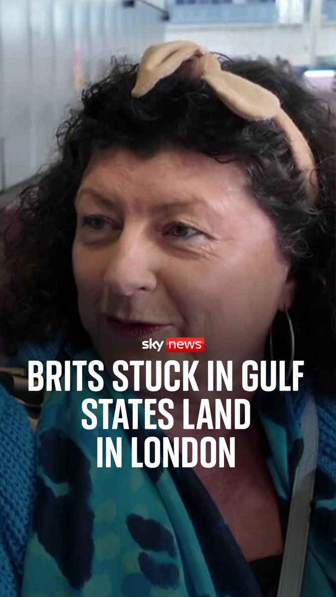 The first plane from Riyadh has landed in Heathrow following a strike at the U.S. embassy in Saudi Arabia