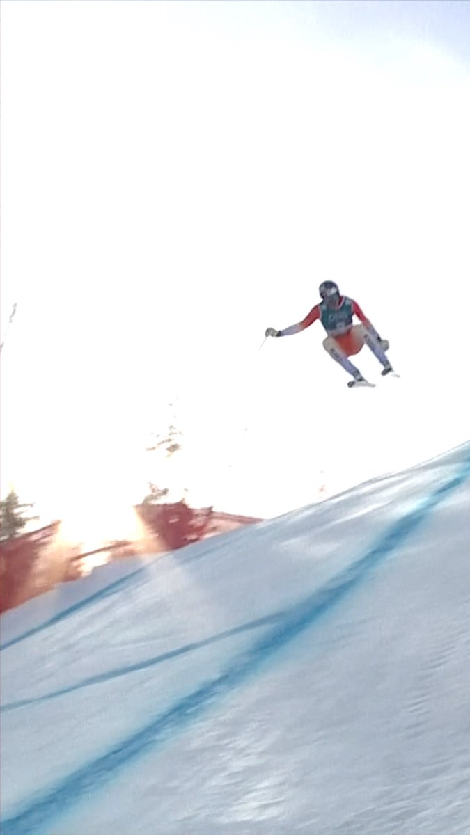 This air time from Franjo Von Allmen is staggering 🤯✈️
