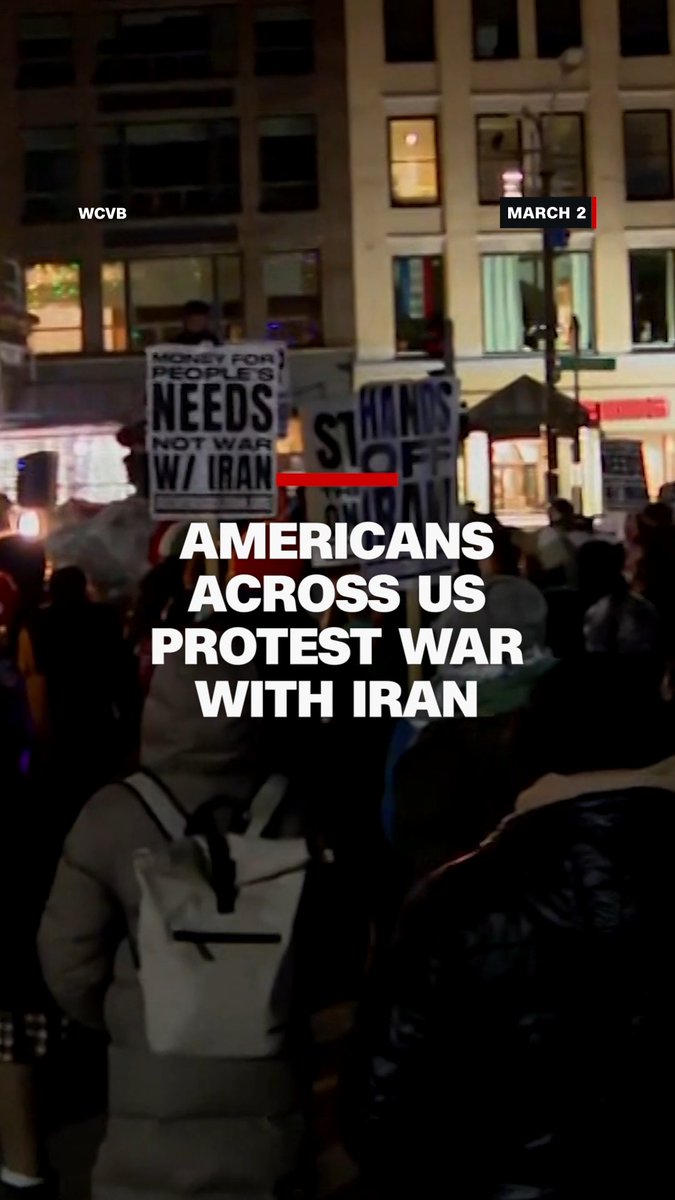 Demonstrators gathered peacefully across the US on Monday to denounce the US-Israeli war with Iran. One organization, the ANSWER Coalition, announced over the weekend that Monday would be a national day of protest. Follow live updates: