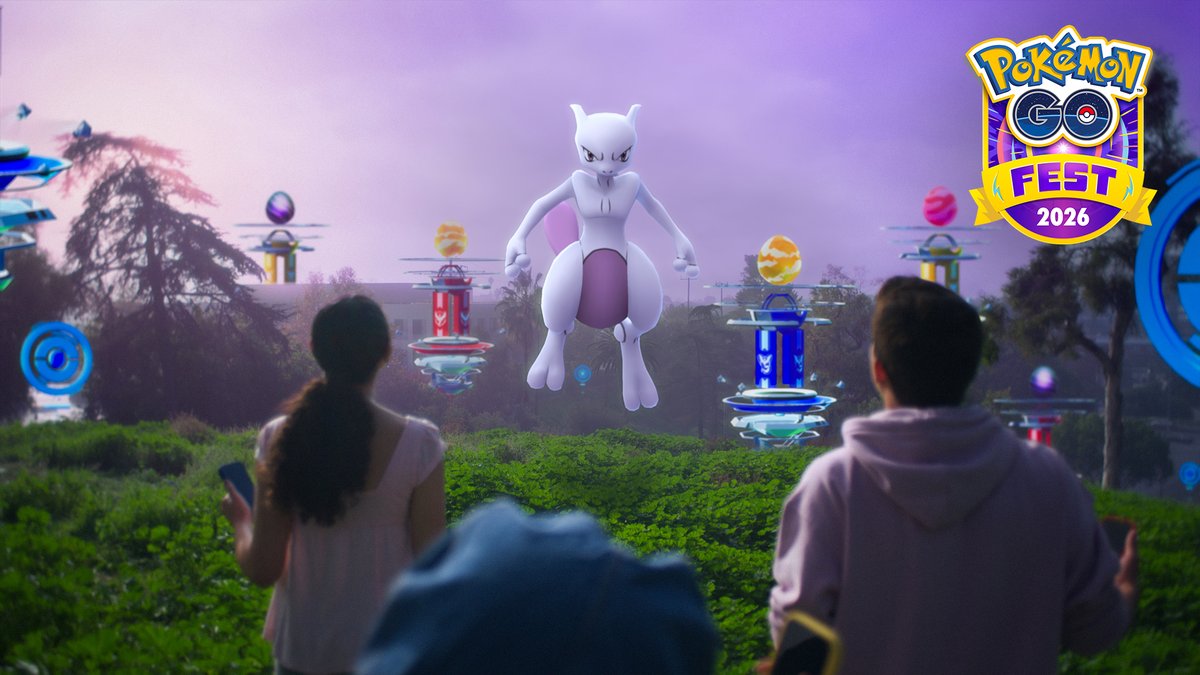 Pokémon GO Fest 2026: Global July 11 and 12, 2026 Join millions of Trainers across the globe for #PokemonGOFest2026: Global! Take part in this worldwide event featuring Mewtwo and Zeraora.