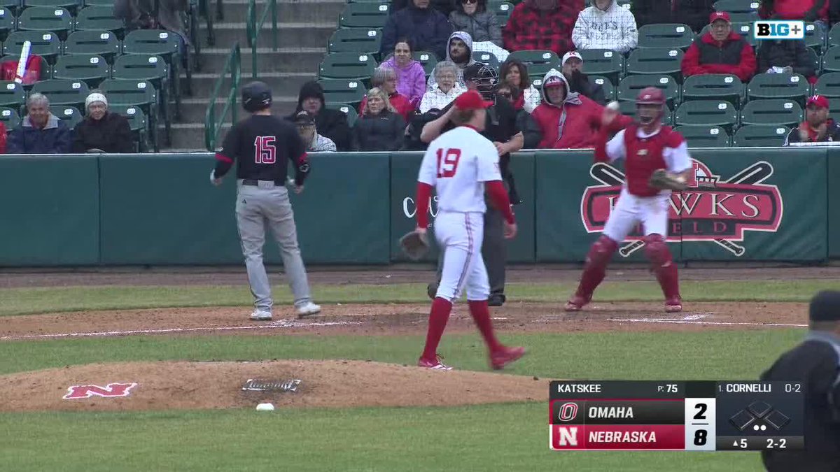 IP: 6 ER: 2 K: 10 BB: 0 Watch all 🔟 of Cooper Katskee's strikeouts in today's game vs. Omaha 👇 Cooper Katskee x Nebraska Baseball