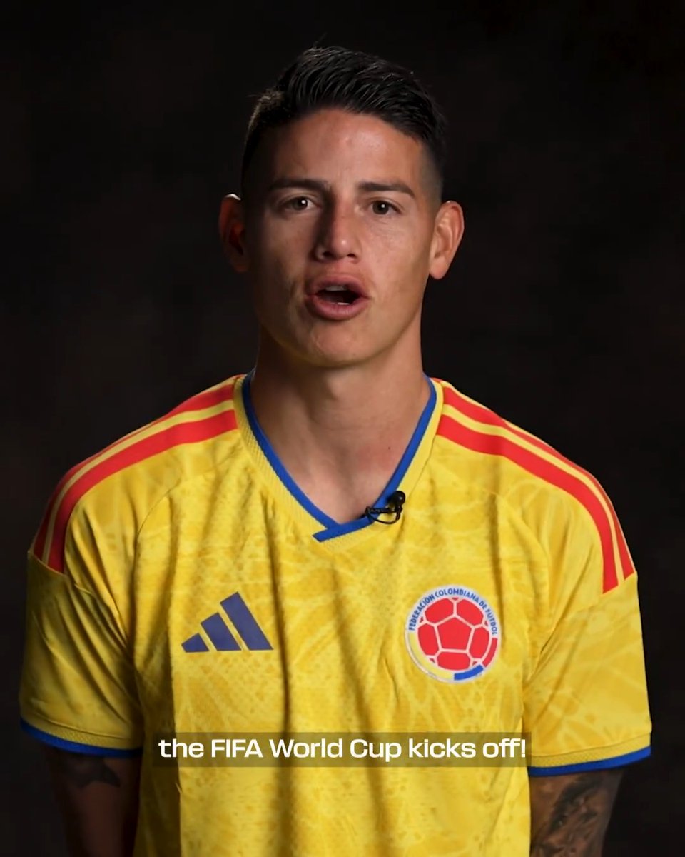 Get ready for the greatest show in the world. #FIFAWorldCup