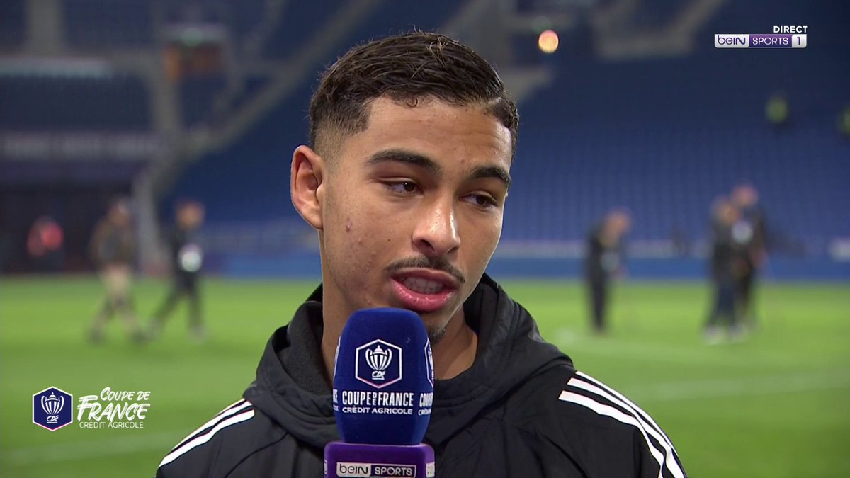 [📺 LIVE] 🏆🇫🇷 #CoupeDeFrance ⚽ Gessime Yassine, très en forme ce soir, analyse son match à notre micro ! #CDFCA #RCSASDR