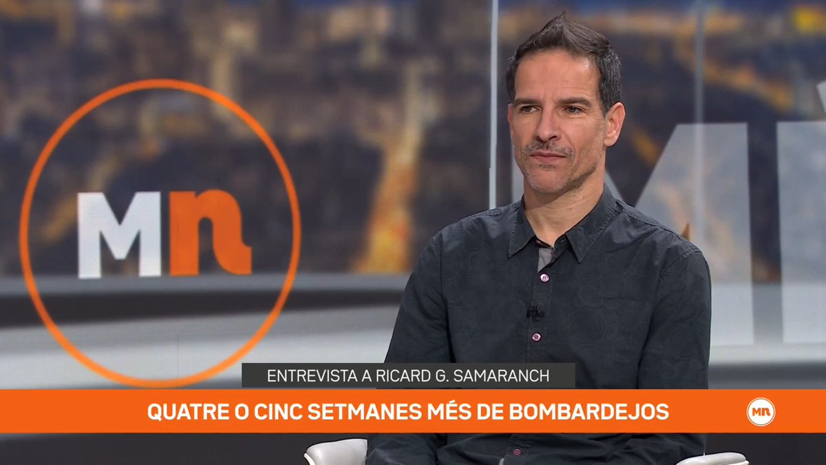 "Israel ha arrossegat els Estats Units a la guerra amb l'Iran." Ricard G. Samaranch, politòleg expert en l'Orient Mitjà, apunta que, a diferència de Tel-Aviv, la prioritat de Washington no era aquest conflicte, però Trump decidirà quan l'acaba #MésNit3Cat